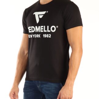 Fred Mello - Embroidered Logo Cotton Tee for Men