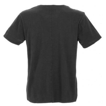 Fred Mello - Vintage-Inspired Crew Neck Tee with Chest Pocket