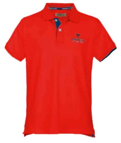 Fred Mello - Elegant Short-Sleeved Cotton Polo