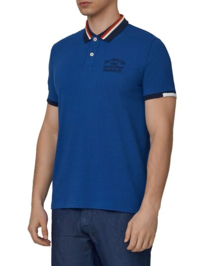 Fred Mello - Chic Short-Sleeved Cotton Polo with Embroidered Logo