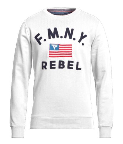 Fred Mello - Embroidered Cotton Crew Neck Sweatshirt