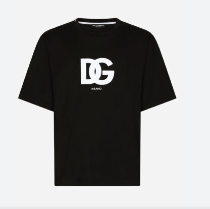 Dolce & Gabbana - Elegant Black Logo T-Shirt - Pure Cotton