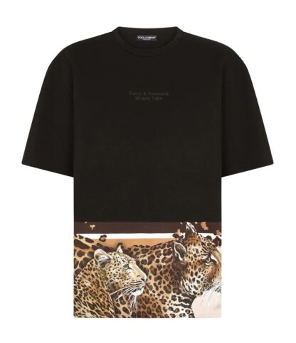 Dolce & Gabbana - Elegant Dual-Sided Designer T-Shirt