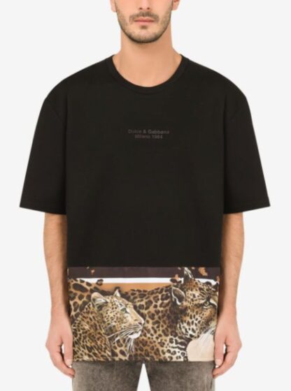 Dolce & Gabbana - Elegant Dual-Sided Designer T-Shirt