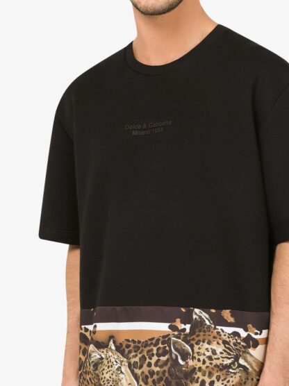 Dolce & Gabbana - Elegant Dual-Sided Designer T-Shirt