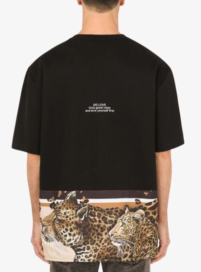 Dolce & Gabbana - Elegant Dual-Sided Designer T-Shirt