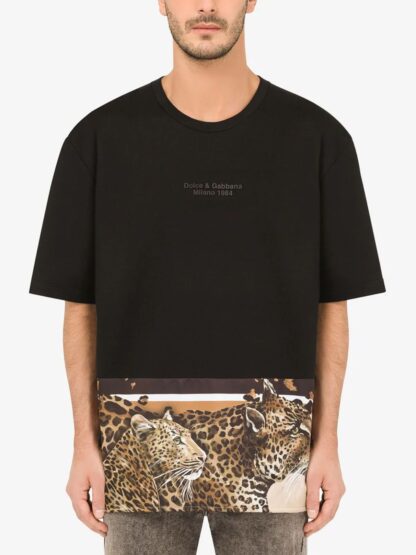 Dolce & Gabbana - Elegant Dual-Sided Designer T-Shirt