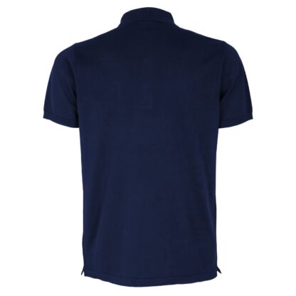 Fred Mello - Chic Short-Sleeved Cotton Polo in Blue