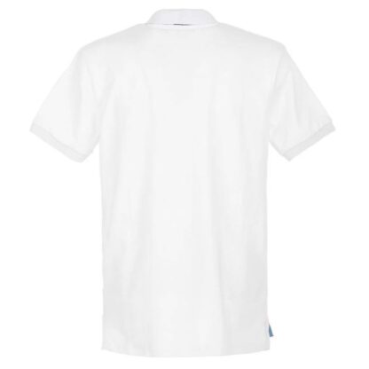 Fred Mello - Elegant White Polo Shirt with Chest Embroidery