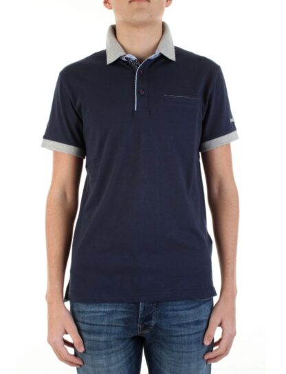 Fred Mello - Elegant Short-Sleeved Jersey Polo