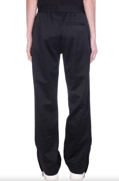 Off-White - Sleek Black Embroidered Slim Fit Pants