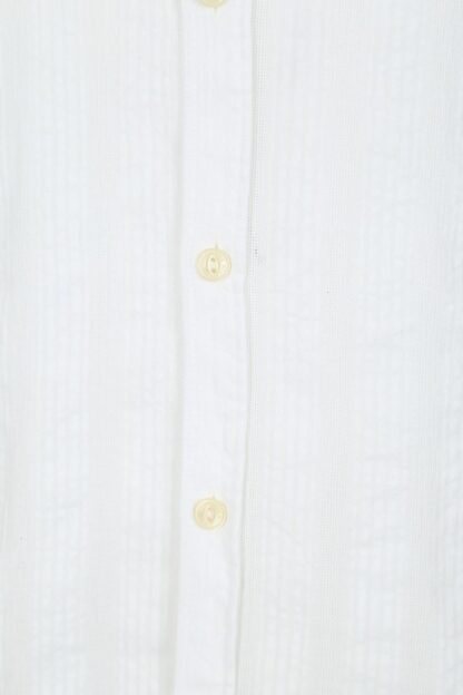 Fred Mello - Chic Mandarin Collar Striped Cotton Shirt