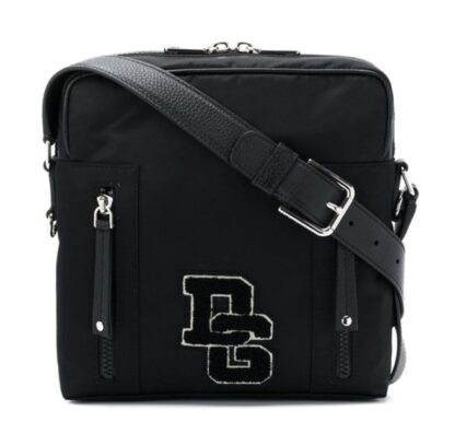 Dolce & Gabbana - Sleek Nylon Crossbody With Leather Accents