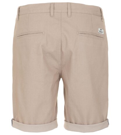 Fred Mello - Beige Cotton Blend Bermuda Shorts