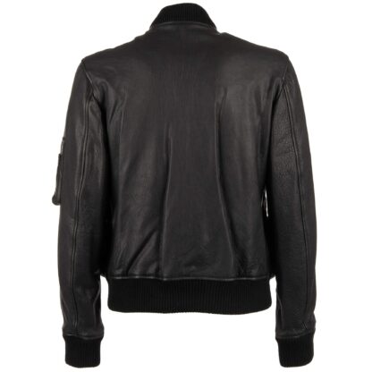 Dolce & Gabbana - Sleek Lambskin Multipocket Military Jacket