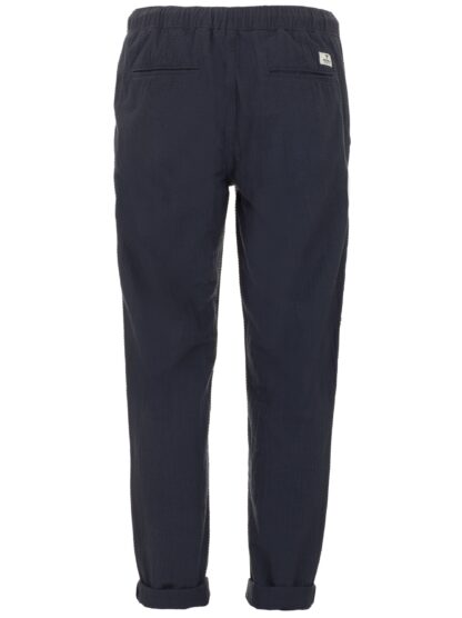 Fred Mello - Chic Stretch Trousers with Zip and Drawstring Closure