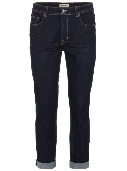 Fred Mello - Sleek Dark Blue Stretch Jeans