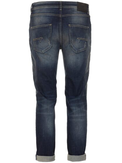 Fred Mello - Elegant Dark Blue Slim Jeans