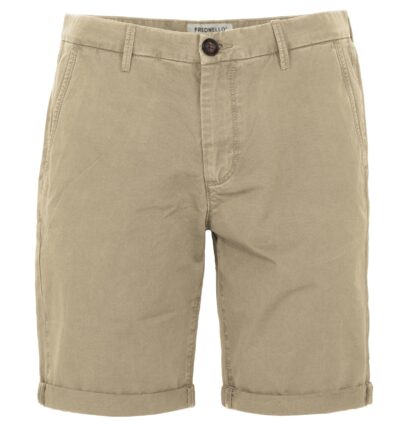 Fred Mello - Beige Cotton Bermuda Shorts for Men