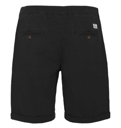 Fred Mello - Sleek Black Cotton Bermuda Shorts for Men