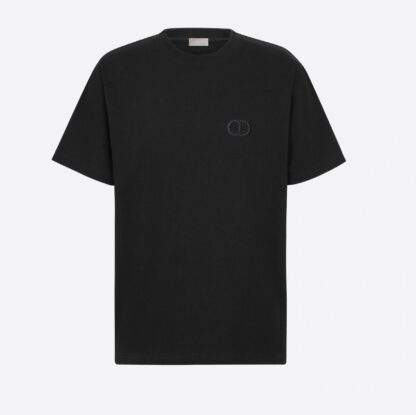 Dior - Iconic Cotton Jersey Tee with CD Chest Logo