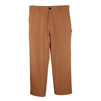 Comme Des Fuckdown - Milano Stitch Luxury Long Trousers in Brown