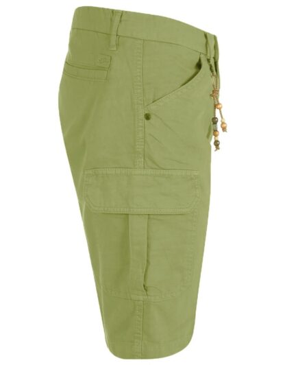 Yes Zee - Chic Cotton-Linen Blend Bermuda Shorts