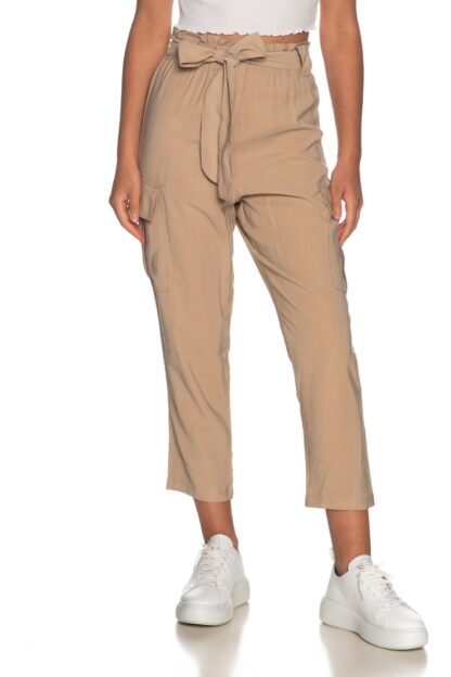 Yes Zee - Beige Comfort-Fit Elegance Trousers