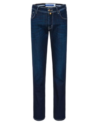 Jacob Cohen - Elegant Dark Blue Slim-Fit Denim