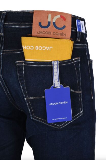 Jacob Cohen - Elegant Dark Blue Slim-Fit Denim