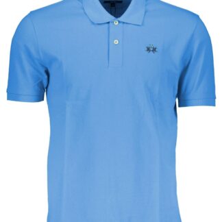 La Martina - Elegant Short-Sleeved Men's Cotton Polo