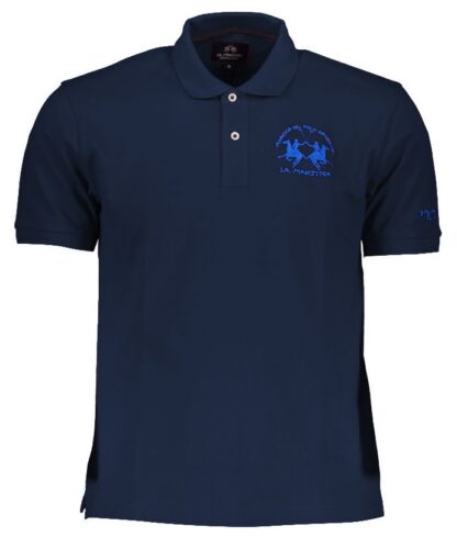 La Martina - Elegant Short-Sleeved Cotton Polo