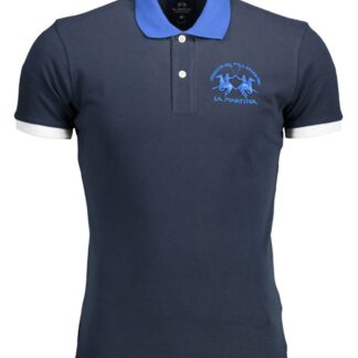 La Martina - Elegant Men's Embroidered Cotton Polo