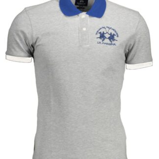 La Martina - Elegant Short-Sleeved Cotton Polo