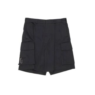 Comme Des Fuckdown - Chic Monochrome Palms Cotton Shorts