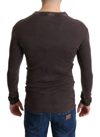 Dolce & Gabbana - Elegant Wool Blend Embroidered Sweater