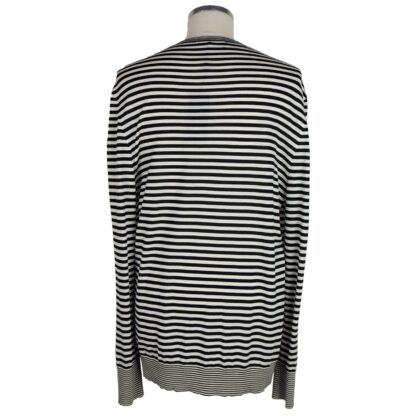 Dolce & Gabbana - Elegant Striped Silk Blend Sweater