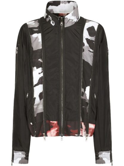 Dolce & Gabbana - Chic Camouflage Lined Technical Jacket