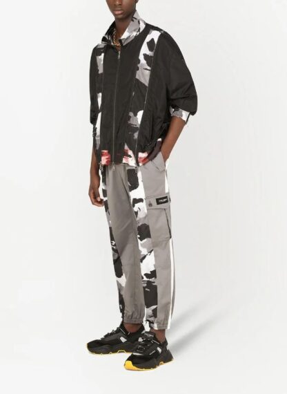 Dolce & Gabbana - Chic Camouflage Lined Technical Jacket