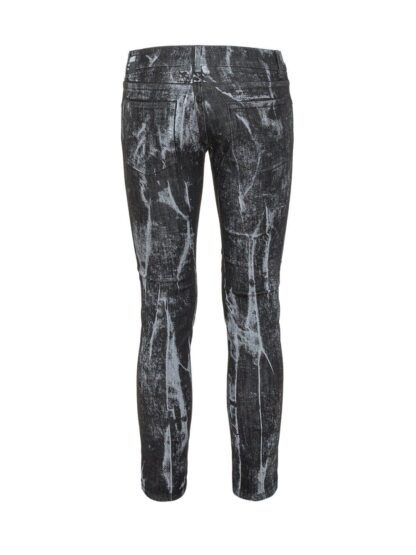 Dolce & Gabbana - Slim Fit Designer Dark Grey Jeans with Logo Detail