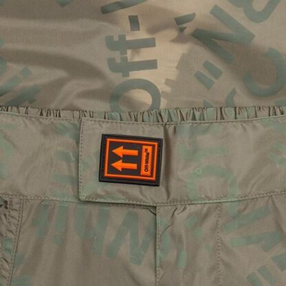 Off-White - Army Chic Technical Fabric Trousers