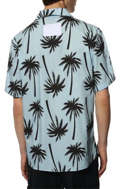 Comme Des Fuckdown - Tropical Elegance Short-Sleeved Shirt