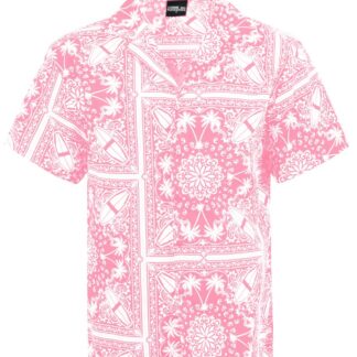 Comme Des Fuckdown - Tropical Elegance Short-Sleeved Shirt