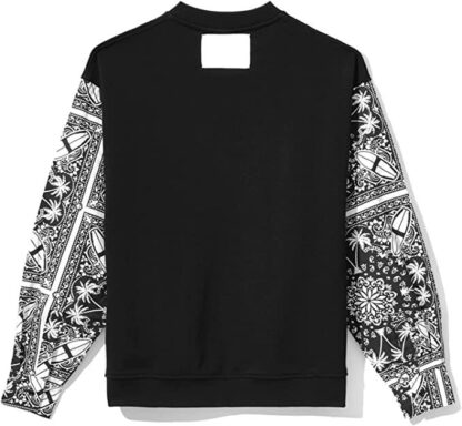 Comme Des Fuckdown - Edgy Printed Crewneck Cotton Sweatshirt