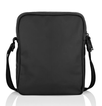 Plein Sport - Sleek Messenger Bag with 3D Logo and Zip Closure