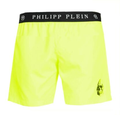 Philippe Model - Fluo Yellow Nylon Men's Medium Boxer Swimwear