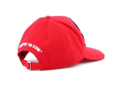 Dsquared² - Elevate Your Style with a Bold Red Cotton Cap