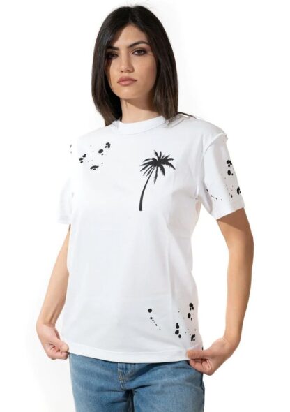 Comme Des Fuckdown - Inverted Seam Cotton Tee with Palm Logo