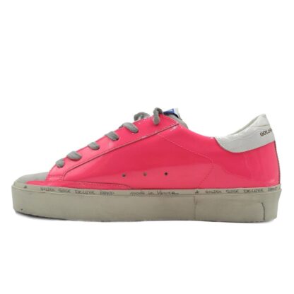 Golden Goose - Elegant Pink Patent Calfskin Sneakers