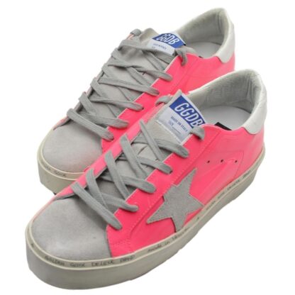 Golden Goose - Elegant Pink Patent Calfskin Sneakers